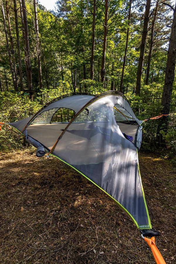 Tente pour 3 personnes, avec terrasse ainsi que vue et jardin dans les Alpes-de-Haute-Provence - 2