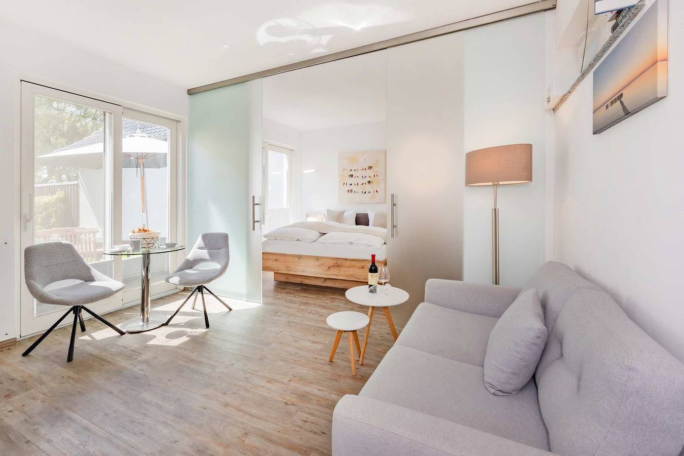 Cały apartament, Apartament wakacyjny dla 2 osób z taras in Kamminke, Uznam