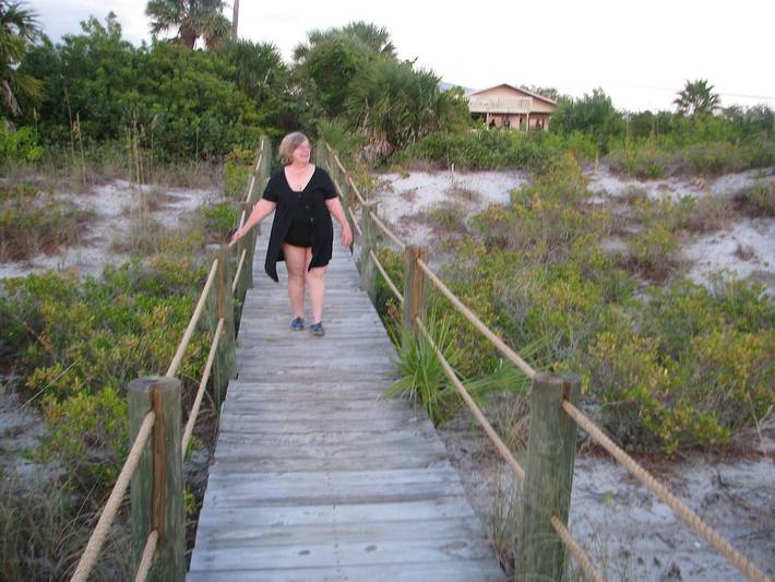 Vacation rental for 6 people, with yard and terrace in Little Gasparilla Island