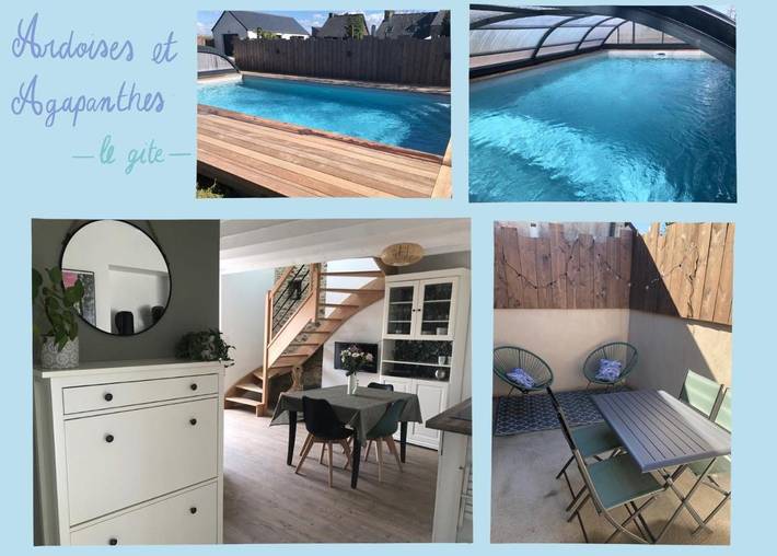 Maison de vacances pour 4 personnes, avec jardin et piscine - 1