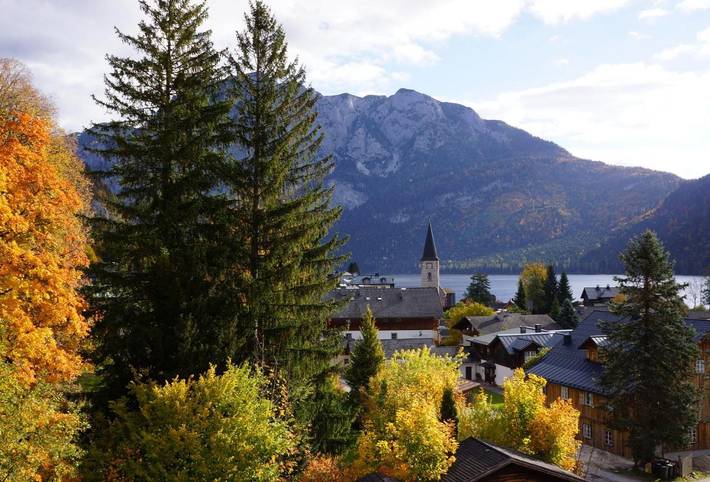 Ferienwohnung für 2 Personen, mit Seeblick und Garten sowie Ausblick in Altaussee - 3