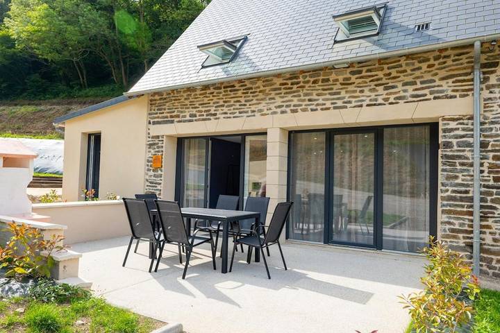 Maison de vacances pour 6 personnes, avec terrasse et jardin
