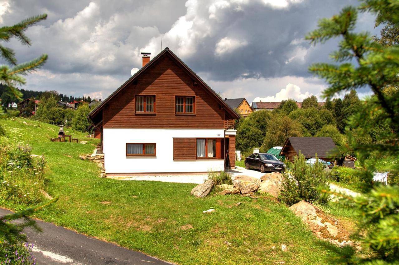 Ganze Wohnung, Wellness Chata Kastanek in Kvilda, Šumava Mountains