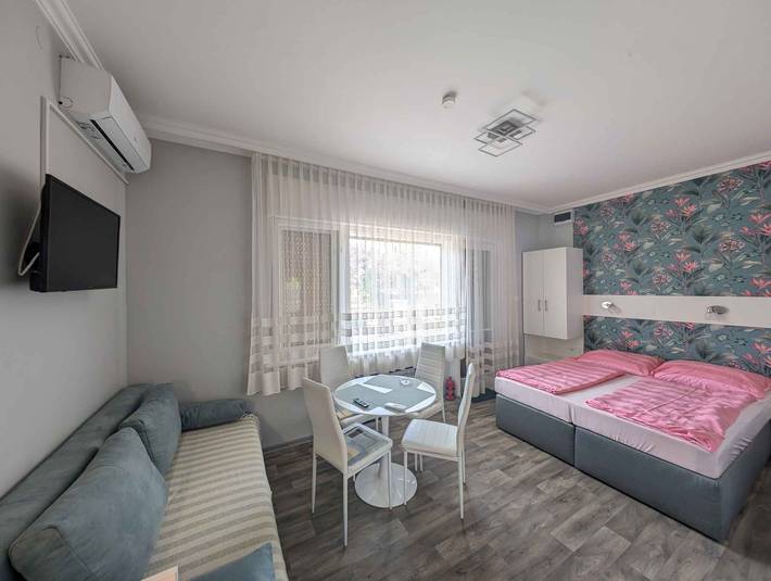Studio dla 3 osób, z balkon w Siófok