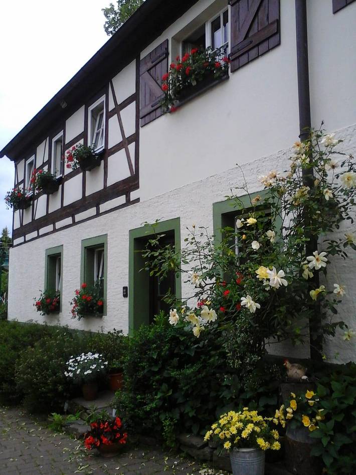 Ferienhaus für 4 Personen, mit Terrasse und Whirlpool sowie Sauna in Augustusburg