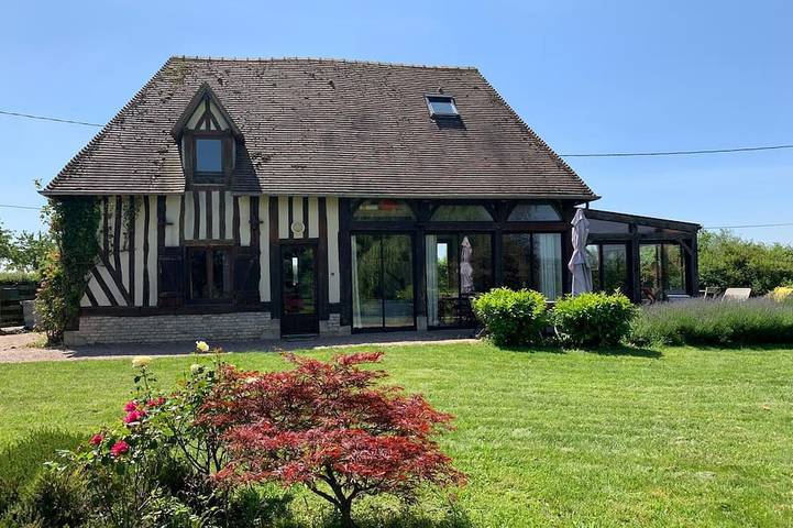 Gîte pour 8 personnes, avec jardin
