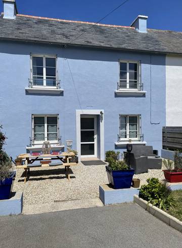 Gîte pour 4 personnes, avec terrasse et jardin à Lampaul-Plouarzel