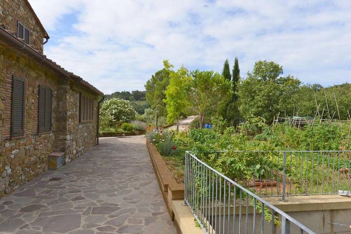 Maison de campagne pour 2 personnes, avec vue ainsi que jardin et piscine, animaux acceptés à Suvereto - 3