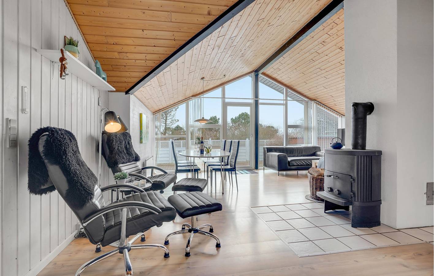 Ferienhaus für 6 Personen mit Sauna in Kærgården, Limfjord in Nordjütland