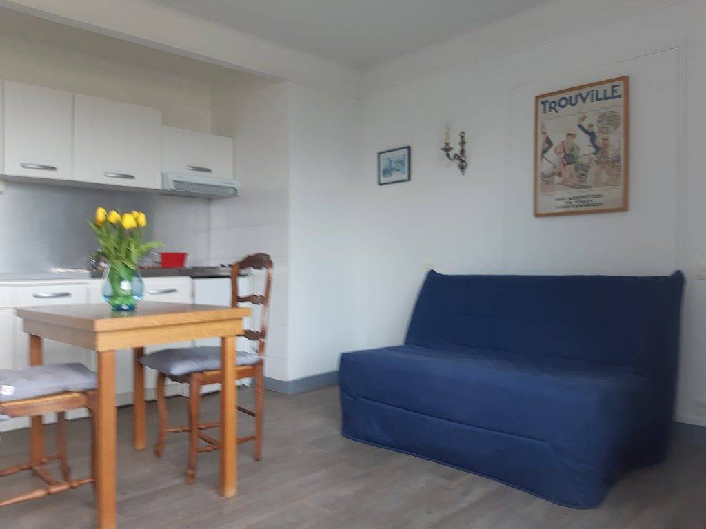 Studio entier, Studio de 22 m² terrasse sud ouest à Trouville in Trouville-sur-Mer, Région de Lisieux
