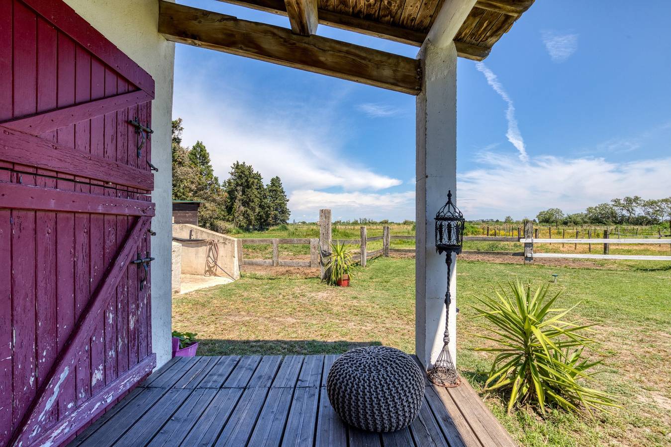 'Mas des Cypres - Mazet 9' avec terrasse privée, jardin partagé et Wi-Fi in Saintes-Maries-de-la-Mer, Côte méditerranéenne (France)