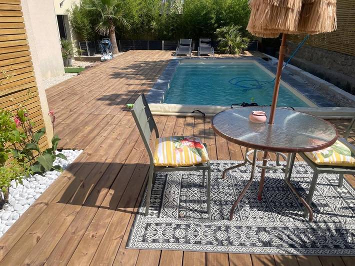 Location de vacances pour 3 personnes, avec piscine et jardin à Malemort-du-Comtat - 2