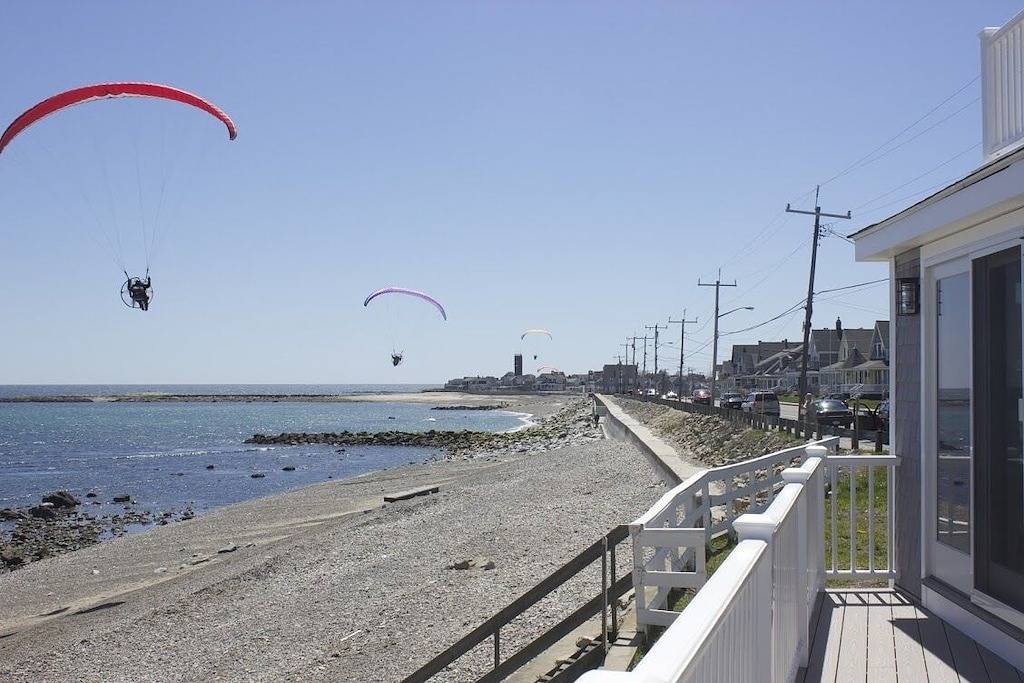 Wunderschöne Sonnenaufgänge, Sonnenuntergänge, Mondaufgänge, Robben-Sichtungen, Brant Rock, Hummer in Marshfield, Massachusetts