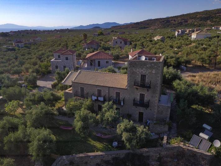 Maison d’hôte pour 2 personnes, avec Balcon et Terrasse ainsi que Jardin et Vue