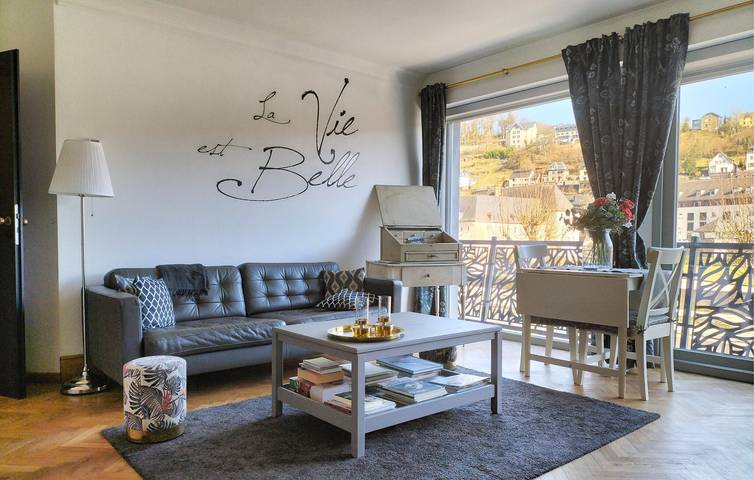 Appartement de vacances pour 2 personnes, avec Terrasse à Bouillon