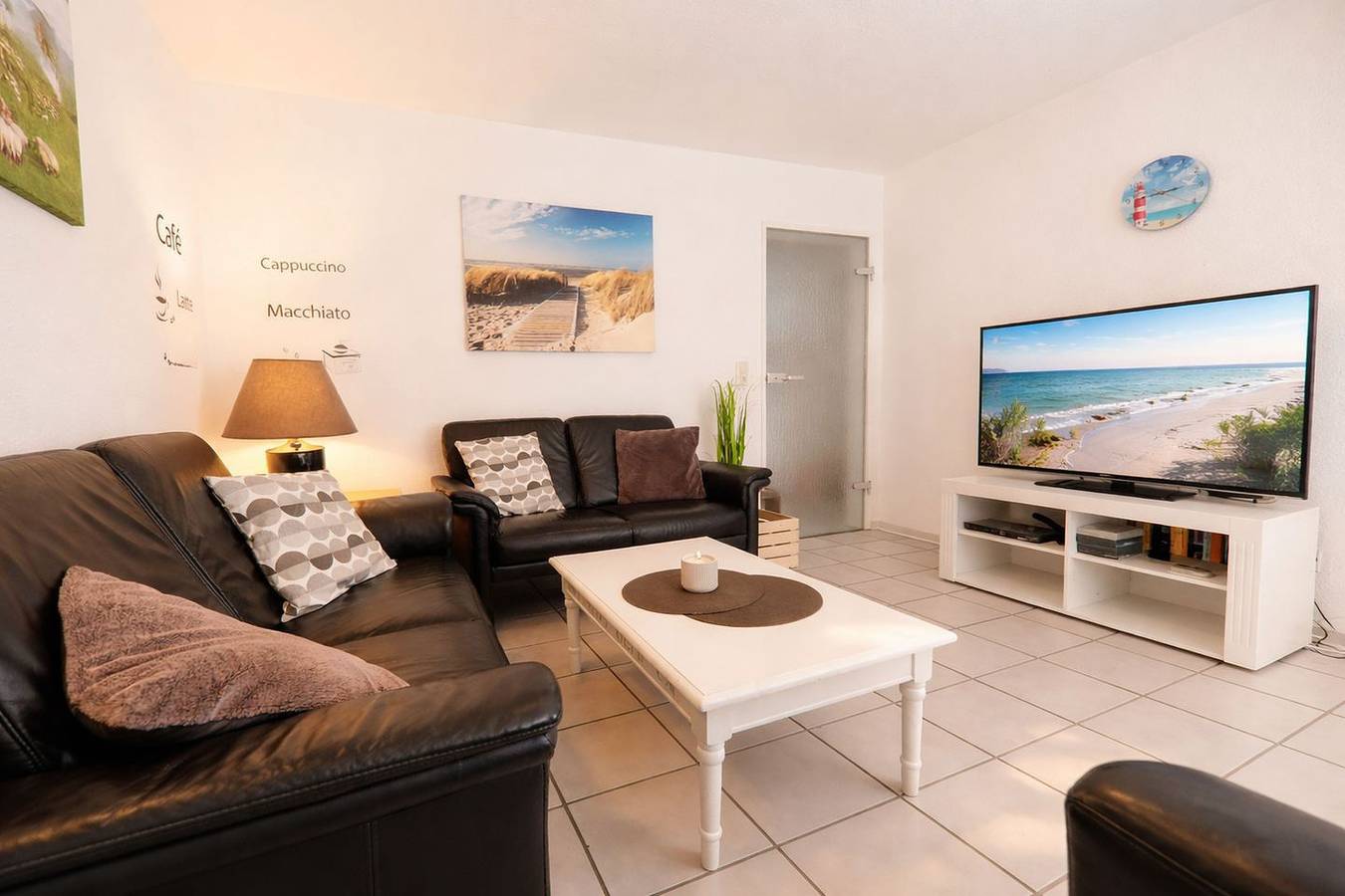 Geheel appartement, Ferienwohnung Smutje nahe Strand mit Balkon, Wlan und Parkplatz in Horumersiel, Wangerland