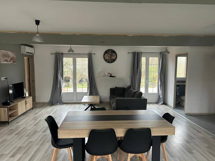 Maison de vacances pour 6 personnes, avec jardin et terrasse, animaux acceptés