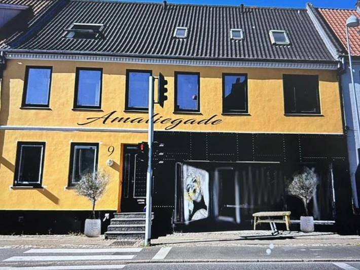Bed and breakfast for 2 personer, med have i Horsens