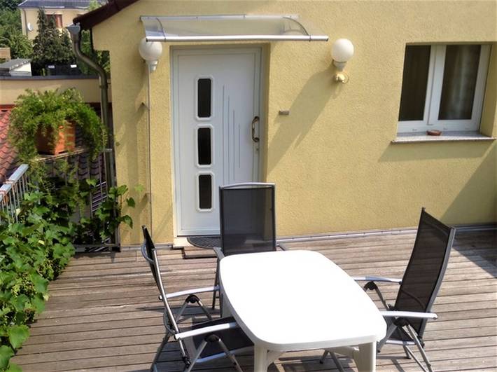 Ganze Ferienwohnung, Ferienwohnung Geratal - Ferienwohnung Geratal, 50 qm, Terrasse, 1 Schlafzimmer, max. 4 Personen in Erfurt, Thüringer Kernland