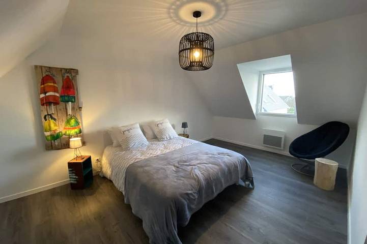 Location de vacances pour 6 personnes, avec jardin et terrasse, animaux acceptés dans Plage Pors Carn - 4