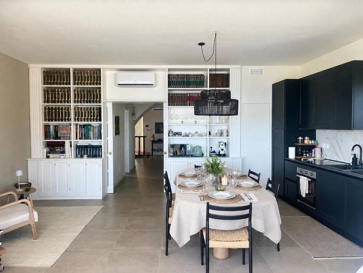 Villa for 8 people, with view and terrace, with pets in Taormina