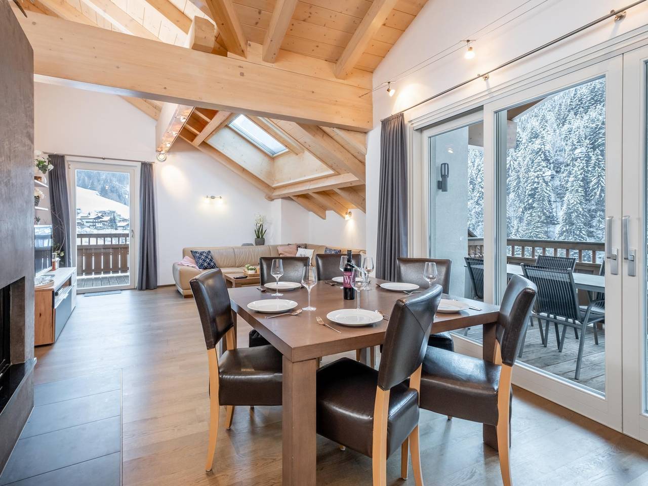 Ganze Wohnung, Luxuriöses Penthouse mit 2 Balkonen
 in Viehhofen, Saalbach-Hinterglemm