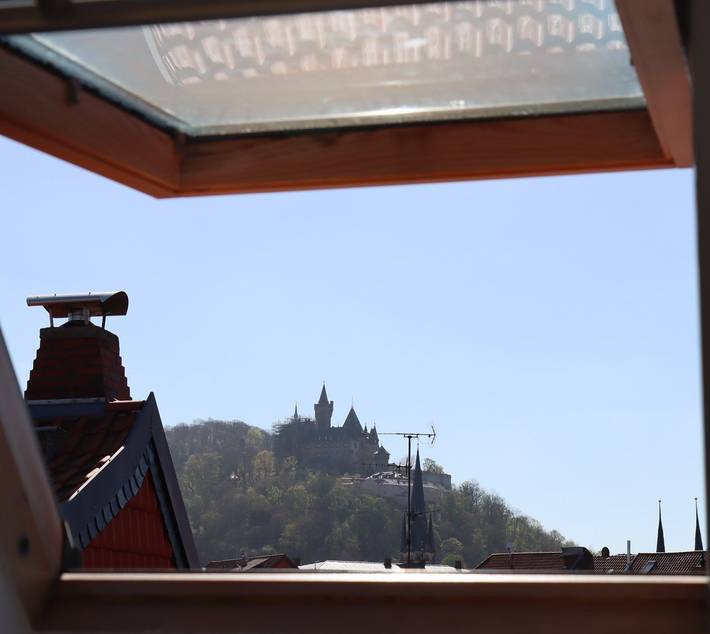 Ferienwohnung für 2 Personen, mit Ausblick in Wernigerode
