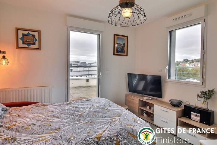 Gîte für 2 Personen, mit Terrasse in Concarneau - 2