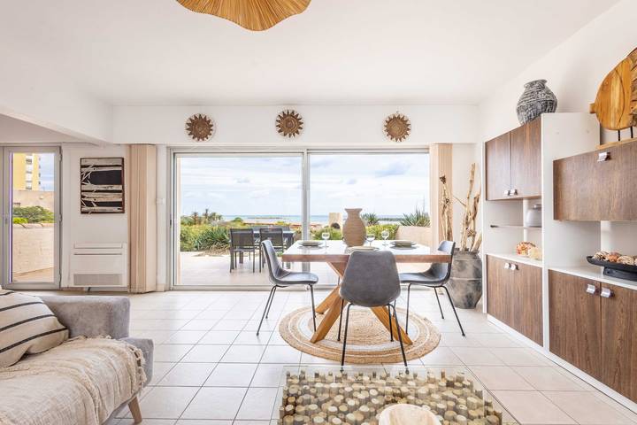 Villa pour 7 personnes, avec balcon/terrasse, adapté aux familles à Valras-Plage