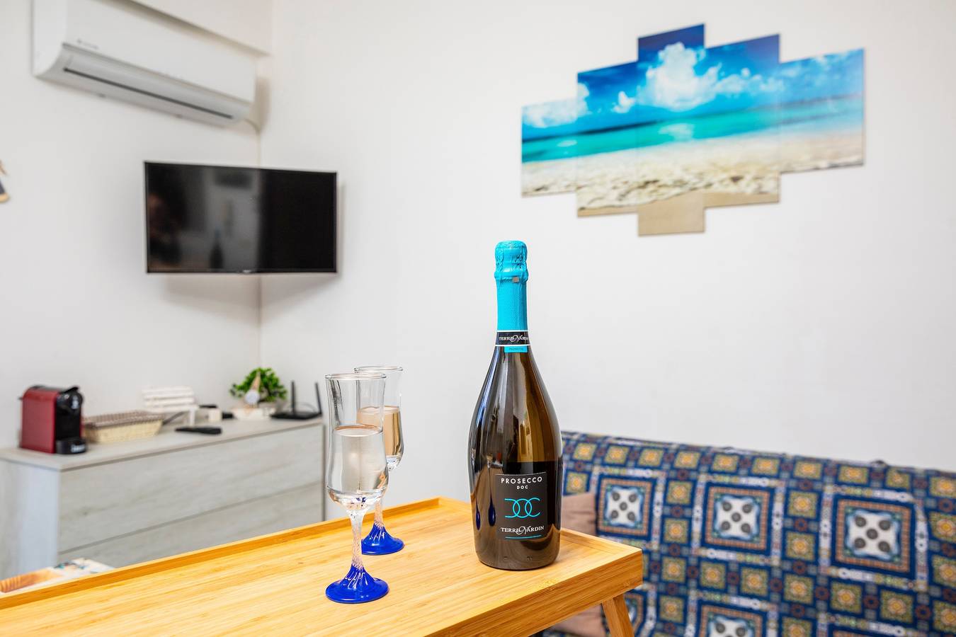 Ganze Wohnung, Ferienwohnung 'Casa Ginevra' mit Bergblick, Wi-Fi und Klimaanlage in Fondachello, Catania Provinz