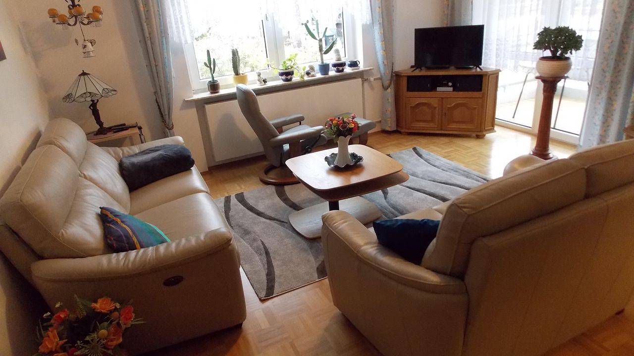 Appartement de vacances entier, Ferienwohnung für 3 Personen (60 m²) in Bad Kreuznach in Bad Münster am Stein-Ebernburg, Bad Kreuznach