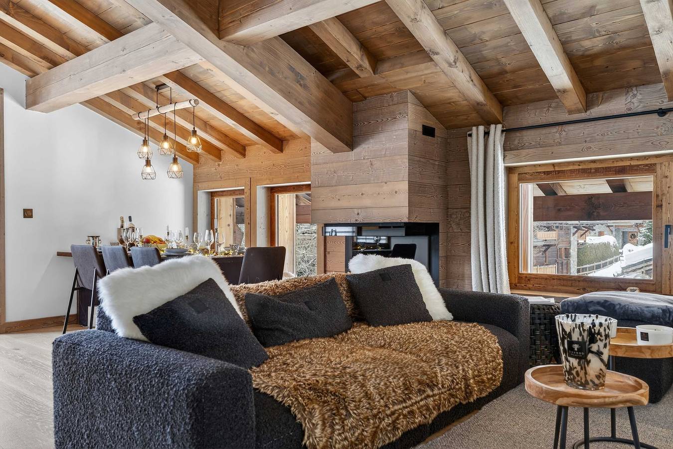 Apartamento entero, Megeve Luxury Spa Escape with views and parking in Megève, Pays du Mont-Blanc