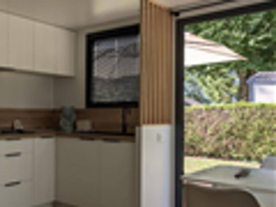 Camping Chateau de Bouafles - Mobile home 4 persons - Melkom 192 in Bouafles, Les Andelys region