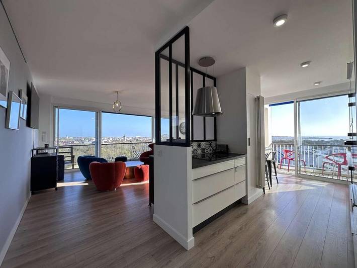 Ferienwohnung für 4 Personen, mit Balkon und Terrasse sowie Ausblick in La Rochelle - 3