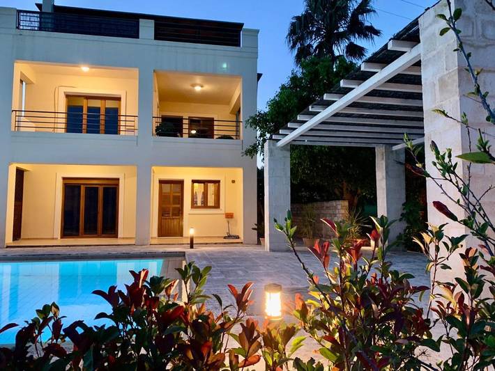 Ferienhaus mit Meerblick für 2 Personen, mit Pool und Ausblick sowie Garten auf Kreta - 2