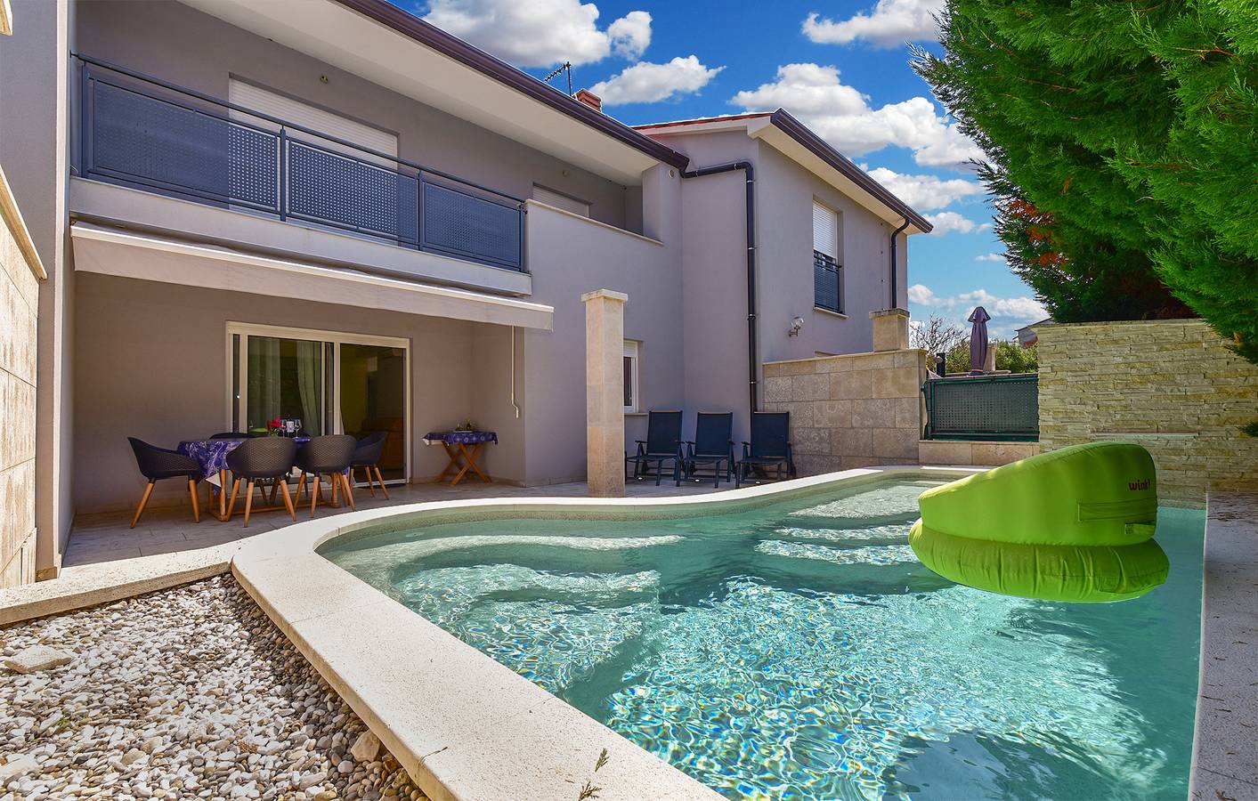 Ferienhaus für 6 Personen mit Pool in Pomer, Südküste Istrien