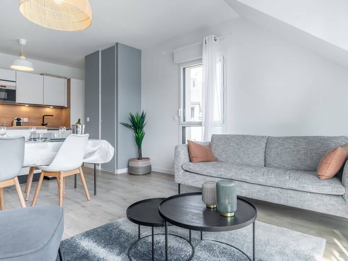 Appartement de vacances pour 4 personnes, avec Balcon à Carnac