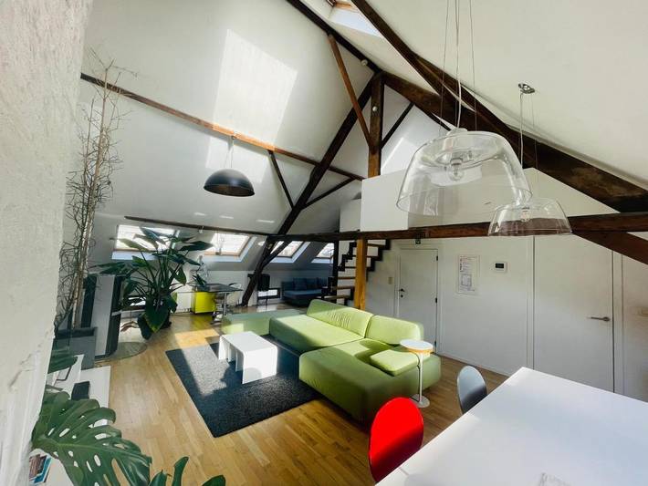 Loft voor 3 personen, met uitzicht in Gent