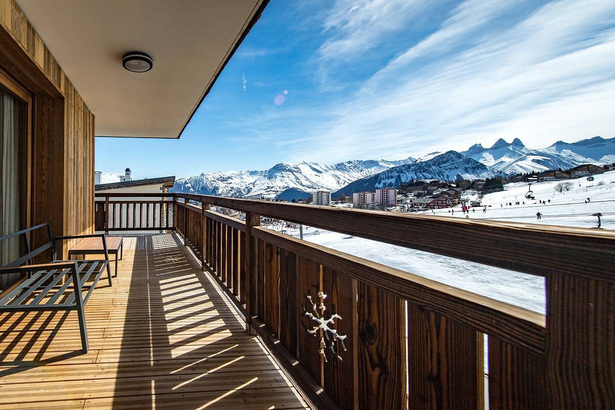 Apartamento vacacional entero, Apartamento de vacaciones para 6 personas con balcón/terraza in La Toussuire, Fontcouverte-la Toussuire