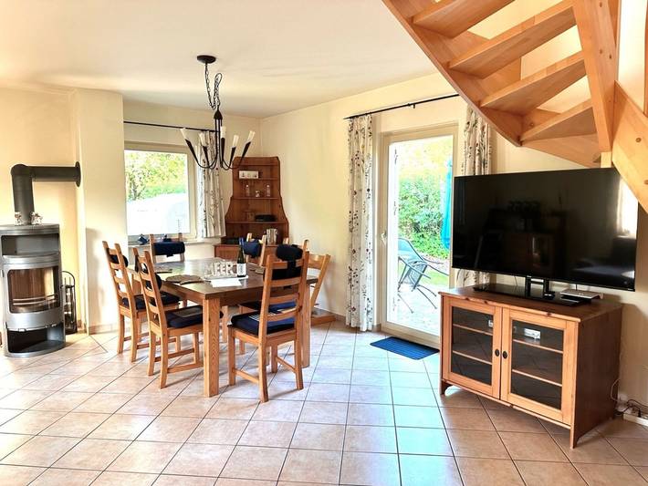 Ferienhaus für 4 Personen, mit Garten und Sauna, kinderfreundlich