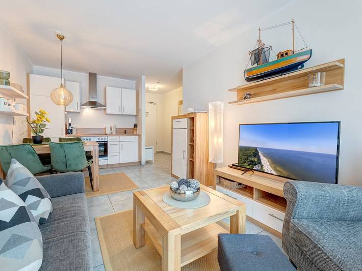 Appartement entier, Residenz am Balmer See, Whg. 40 mit Sauna, Seeblick und Wellness in Balm, Benz