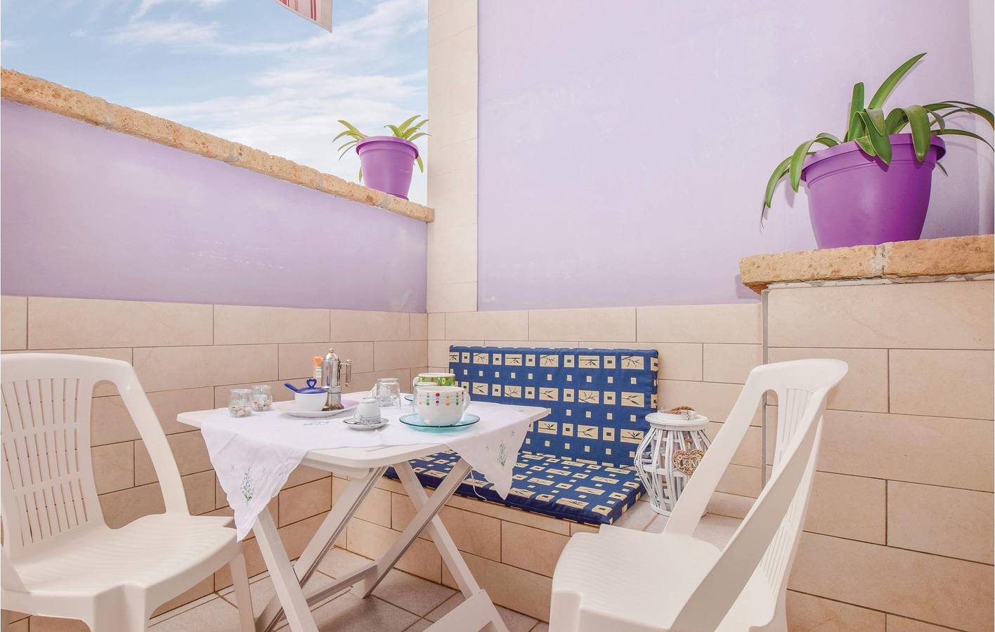 AC-Apartment am Strand mit WiFi in Scoglitti, Ragusa Provinz