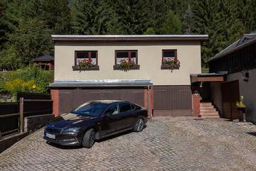 Ferienwohnung für 4 Personen, mit Garten und Terrasse, mit Haustier im Erzgebirge