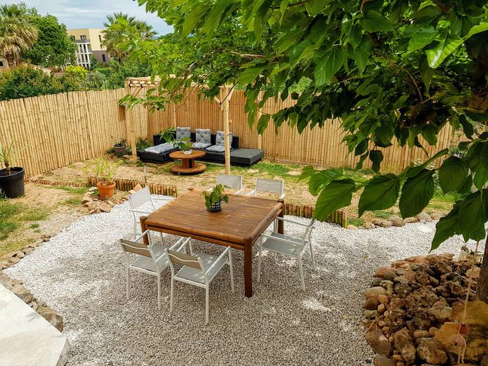 Gîte pour 6 personnes, avec terrasse et piscine, animaux acceptés à Canet (Hérault) - 4