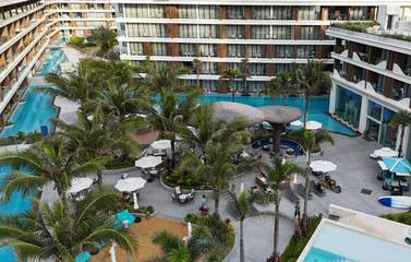 Gîte pour 6 personnes, avec vue et jardin ainsi que piscine et sauna, animaux acceptés dans Bang Tao Beach