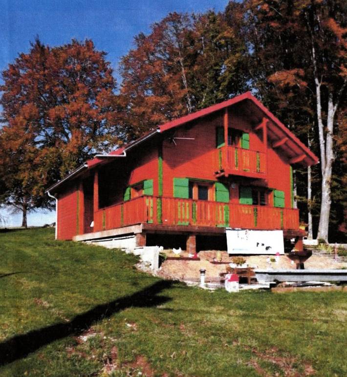 Maison de campagne pour 6 personnes, avec jardin et balcon à La Longeville