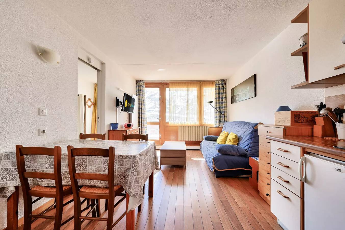 Ganze Wohnung, Ferienwohnung 3 Zimmer 6 Personen - Comfort in La Mongie, Bagnères-de-Bigorre