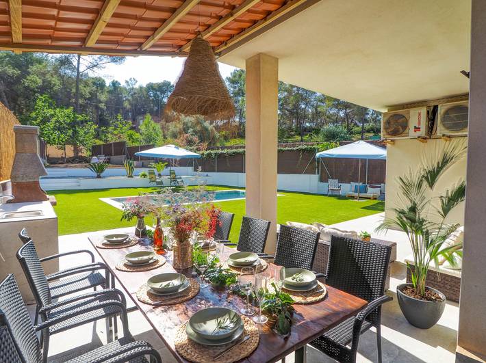 Chalet para 8 personas, con balcón y jardín en Garraf - 4