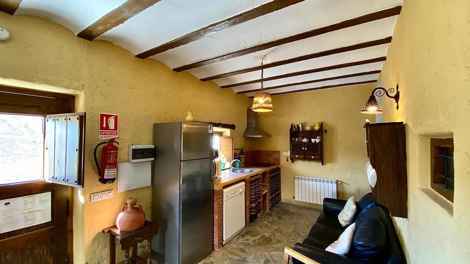 Rural House 'Casa del Horno' with Mountain Views, Shared Pool and Wi-Fi in Taberno, Almería Province