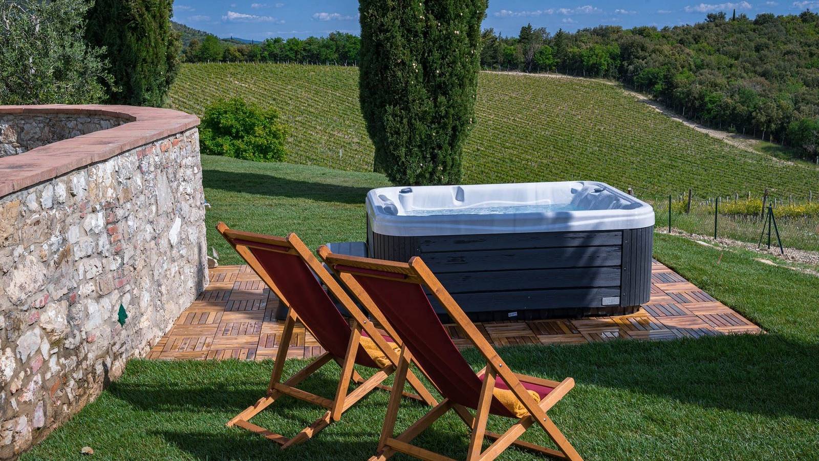Villa per 2 persone con giardino in Gaiole in Chianti, Chianti